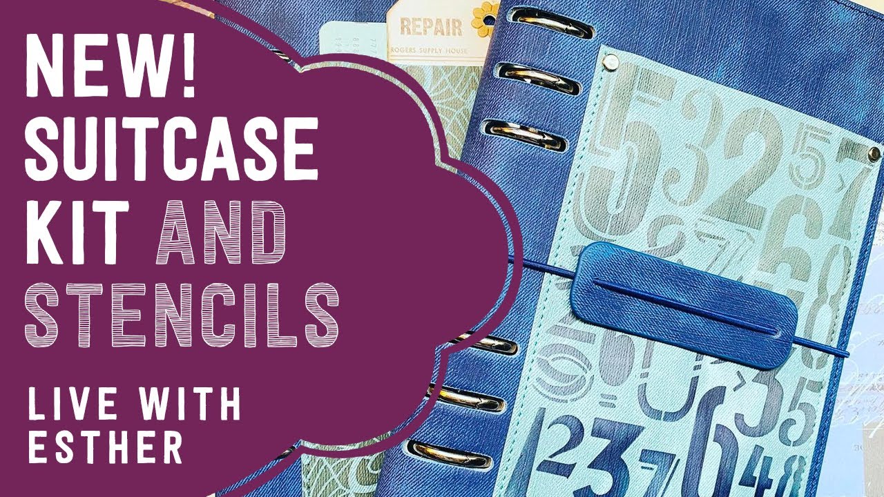 More New Suitcase Kit from Planner Essentials! | LIVE with Esther