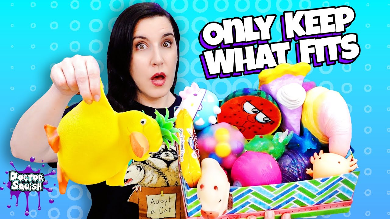 I Can Only Keep What Fits in the Box! Squishy Challenge