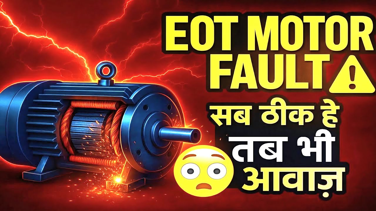 Electric Overhead Traveling Crane Slip Ring Motor Fault Explain | Slipring Motor Sound Fault Explain