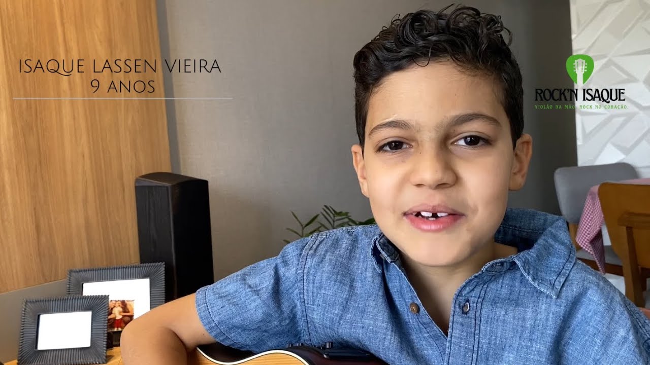 Isaque toca “Livin’ on a Prayer”, o clássico do Bon Jovi