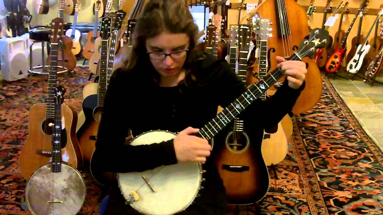 George C. Dobson Open-Back Banjo