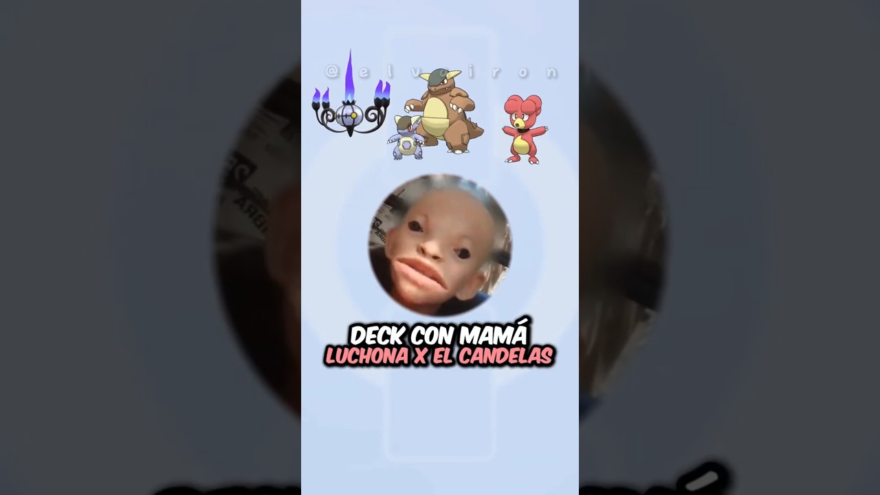 Deck con Mega Kangaskhan ex 👩&zwj;👦 y Chandelure 🕎