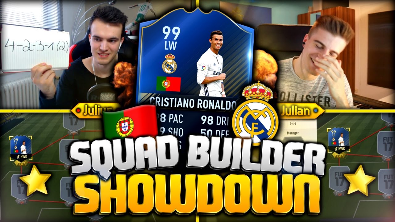 FIFA 17: 99 TOTY RONALDO SQUAD BUILDER SHOWDOWN 😱🔥