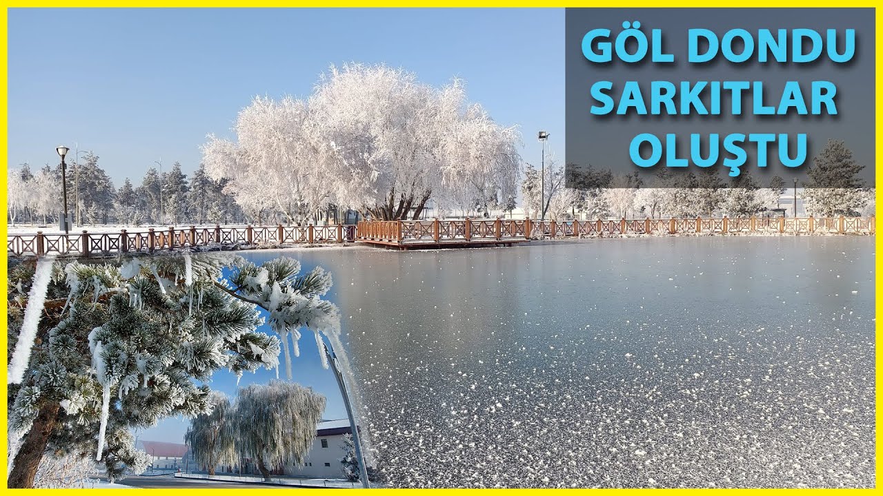 Doğu Anadolu Buz Kesti; Göle’de Sıcaklık Eksi 26,4 Derece Ölçüldü
