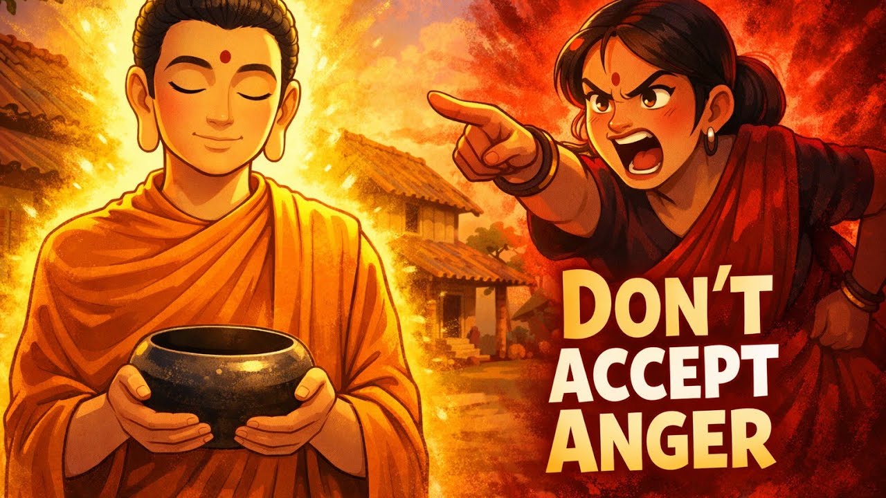 Buddha’s Powerful Lesson on Anger | A Life-Changing Motivational Story#BuddhaStory#MotivationalStory
