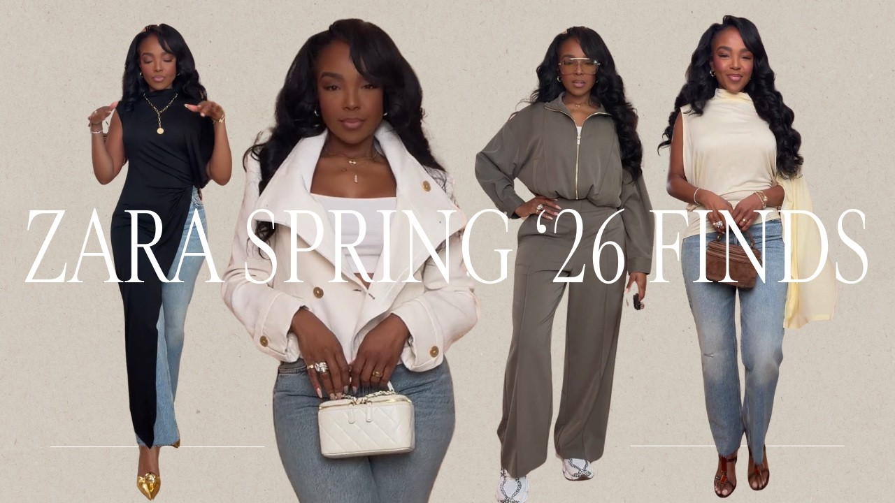 Весенняя подборка модной одежды ZARA | Примерка весенних образов | Простые образы | Модные находк...