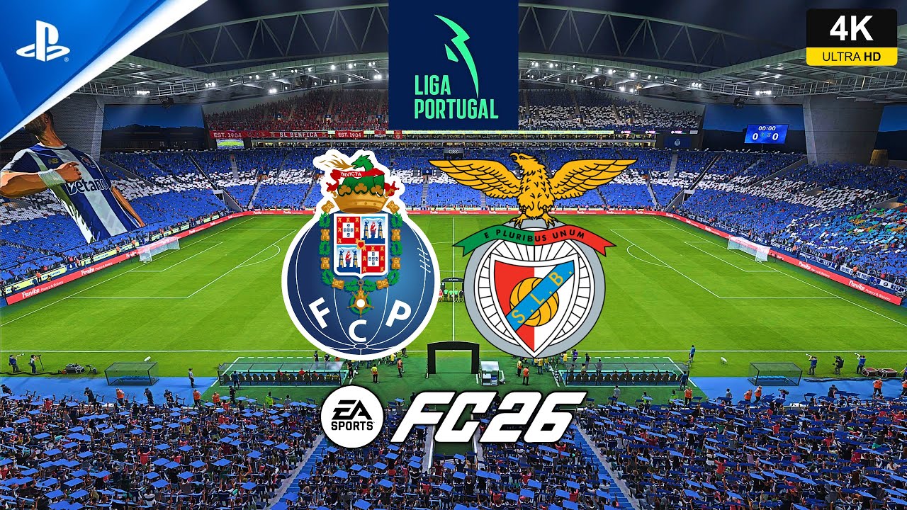 FC 26 - Porto vs Benfica - gameplay ps5 4K español latino