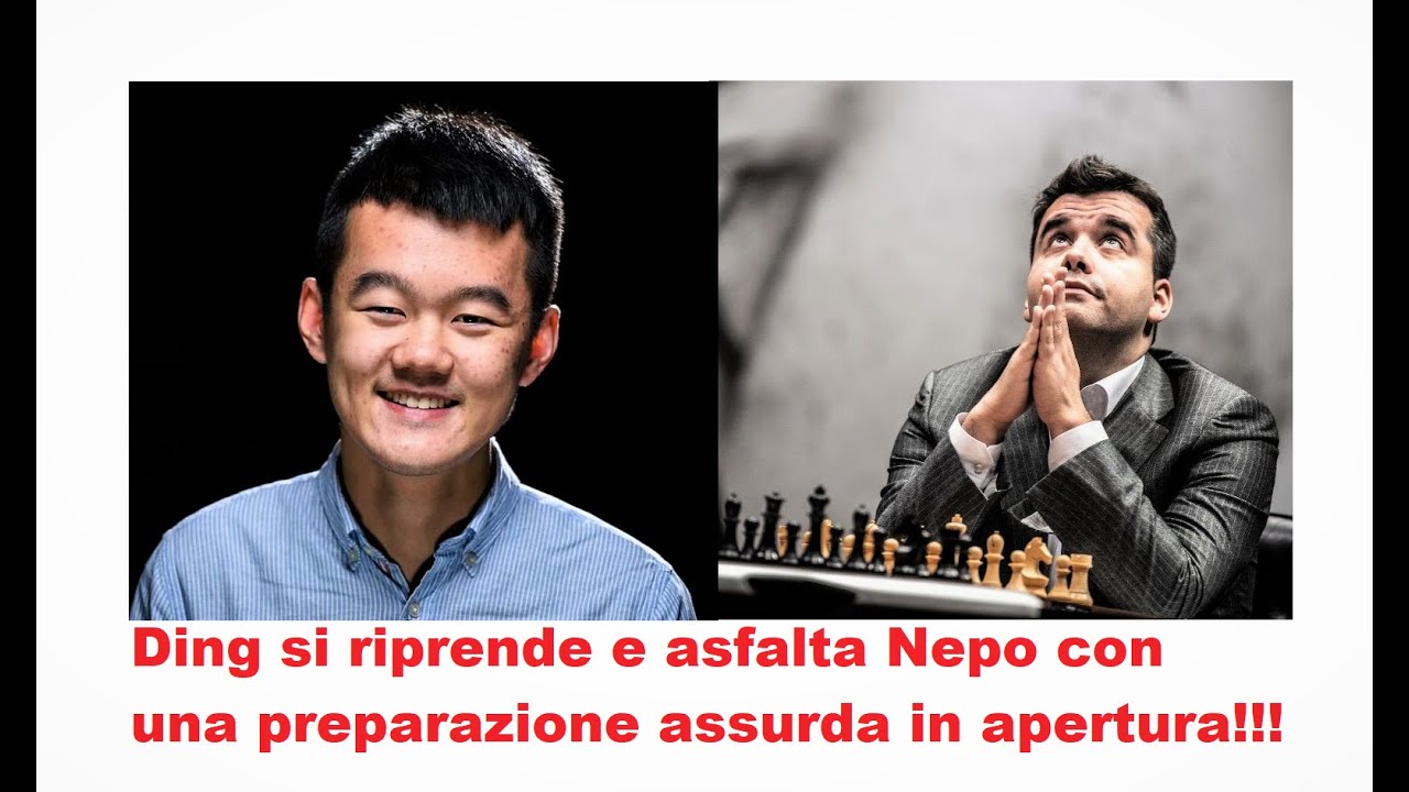 Ding Liren gioca la partita del secolo !!! London System modificato con Ab5 e spazza via Nepo !!!