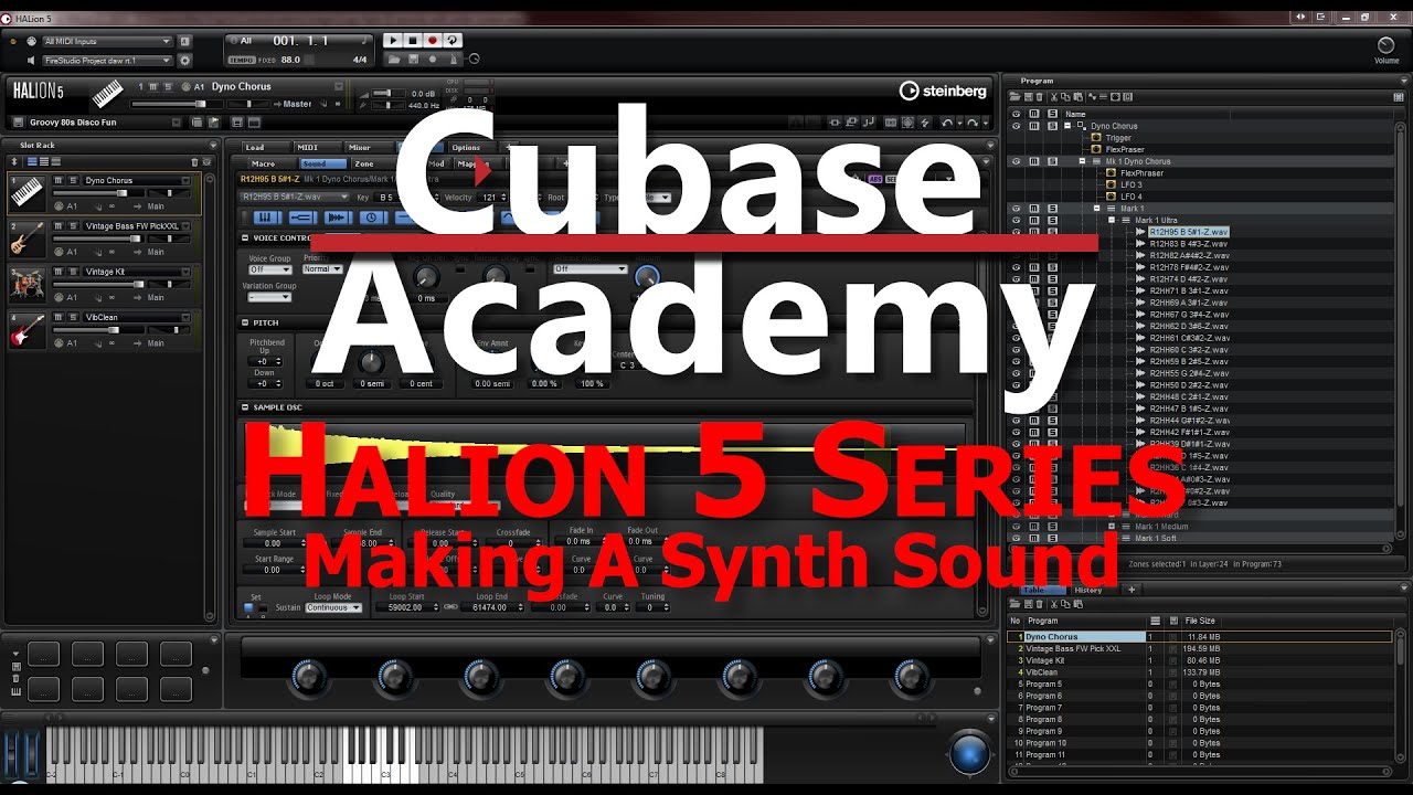 Halion5 Series: Making a Synth Sound - Killer Bees