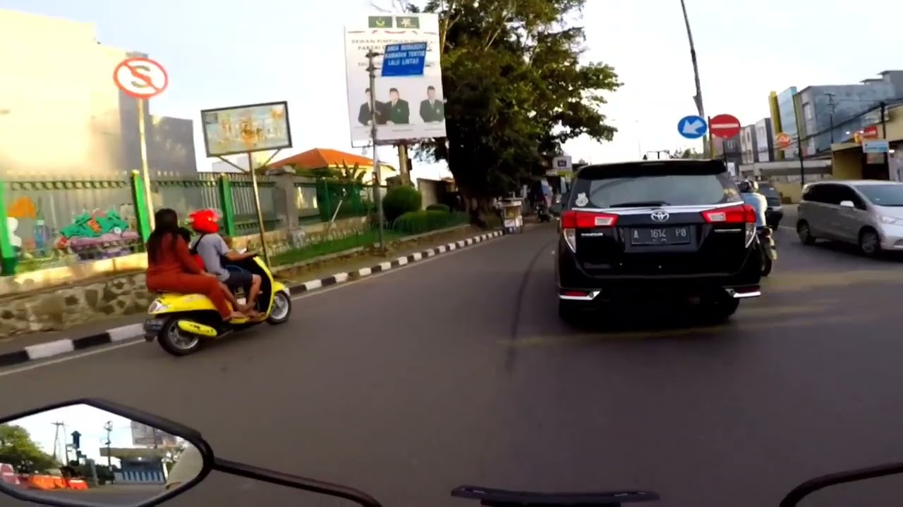 #MotoVlog | Keliling Kota Rangkasbitung di sore hari di awal tahun 2023
