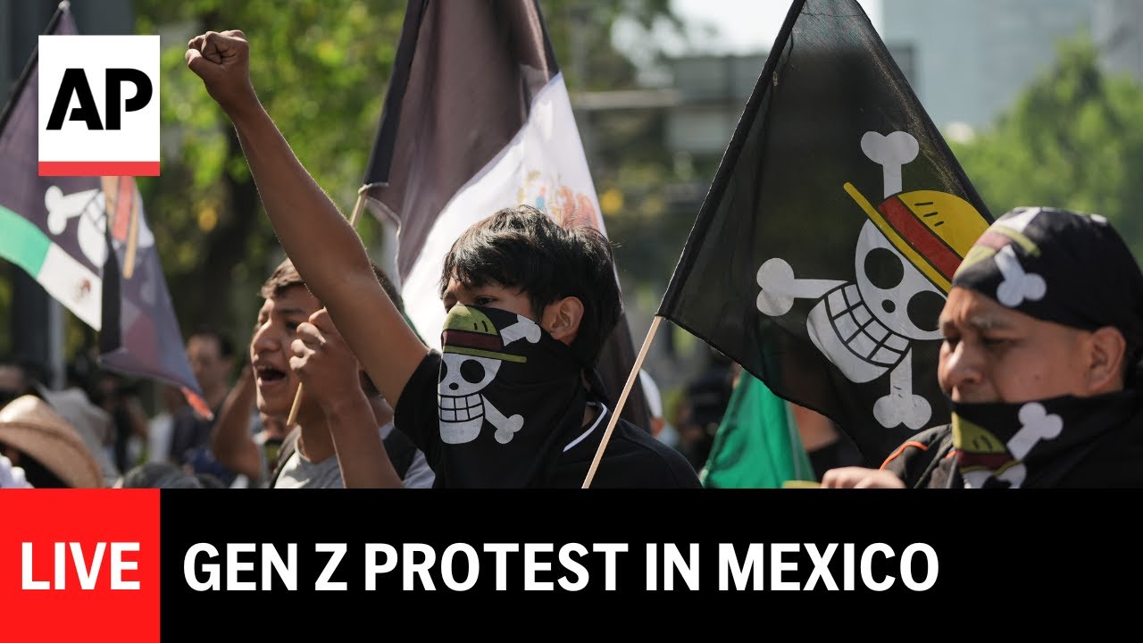 LIVE: Gen Z protest in Mexico