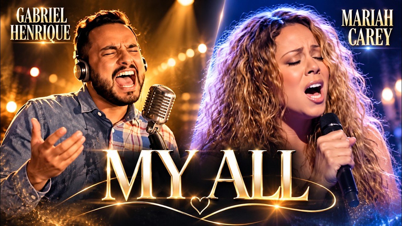 Gabriel Henrique DUET Mariah Carey singing My All