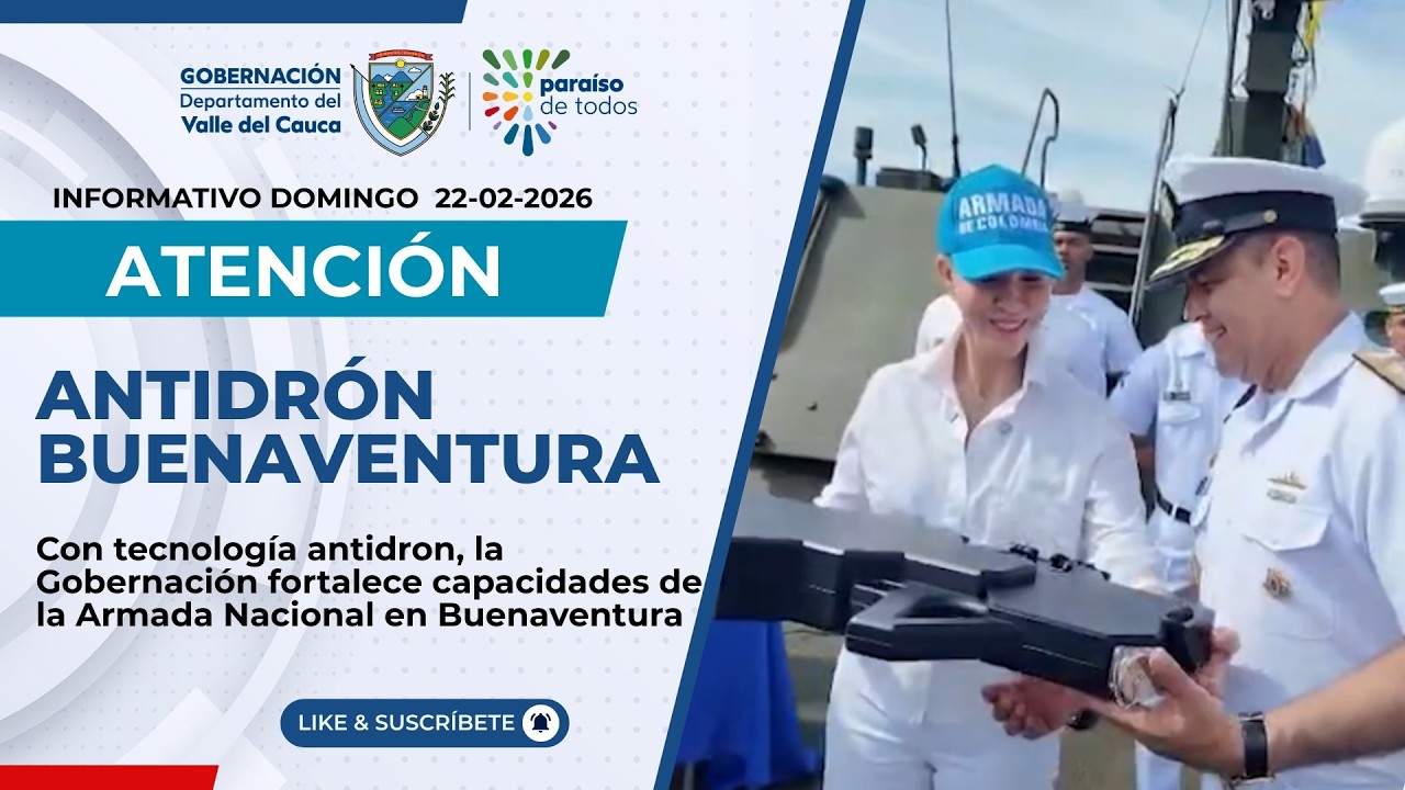 Con antidron, Gobernación fortalece capacidades de la Armada Nacional