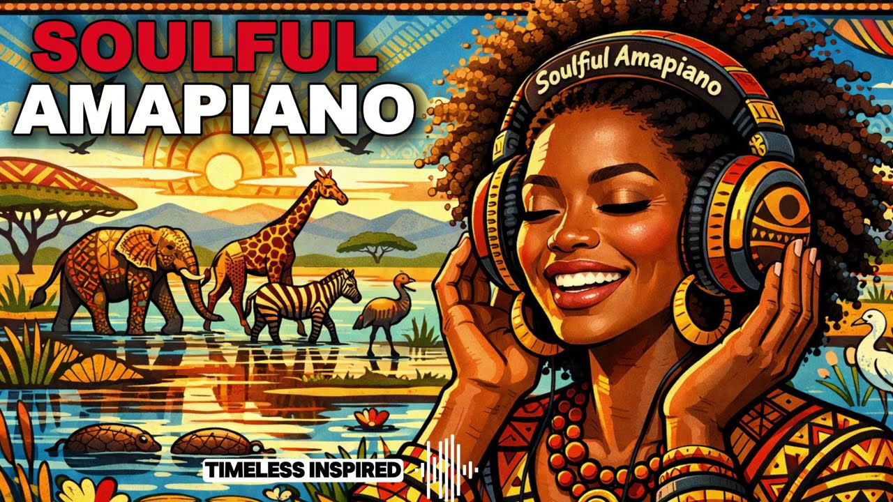 Soulful Afro Deep House 2025  Stress Relief Warm Mix 34