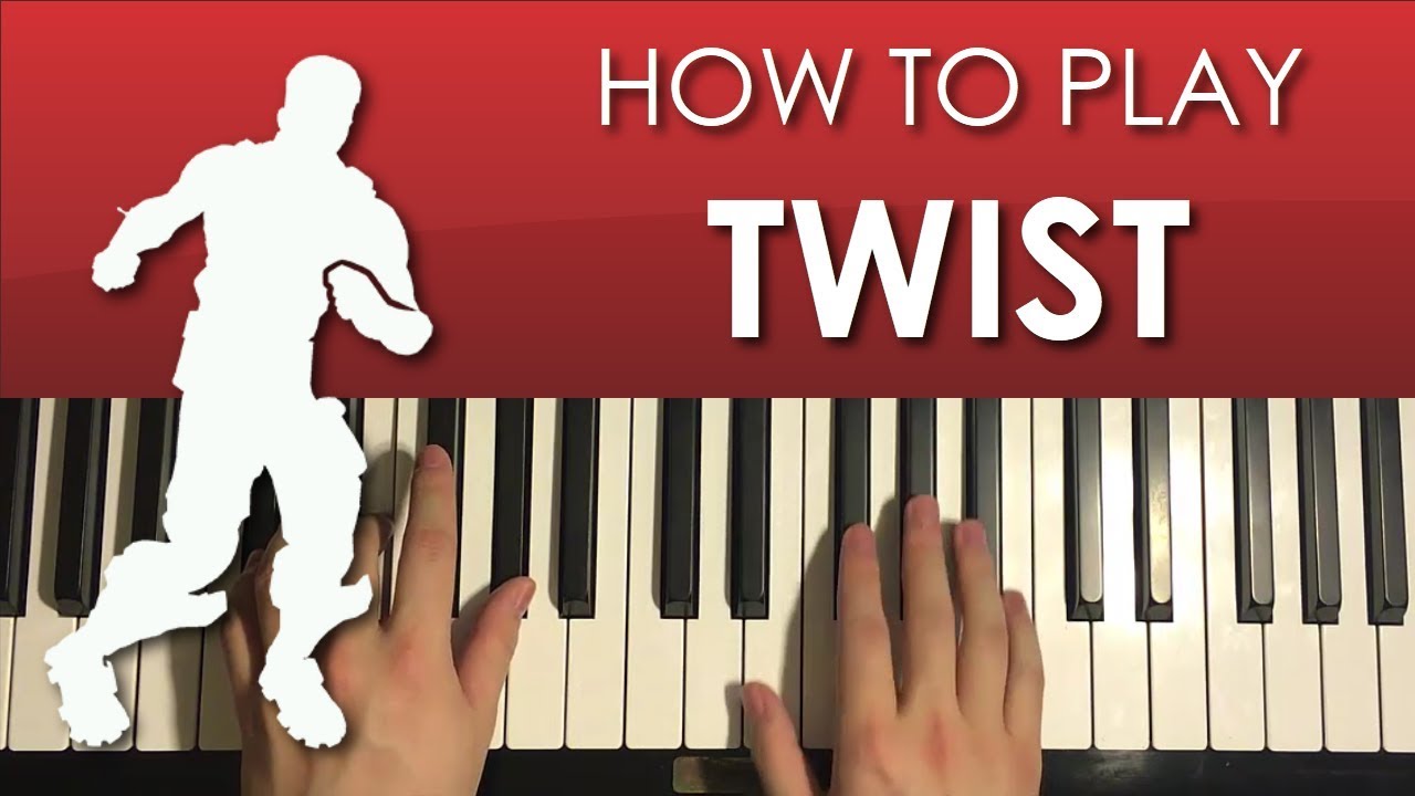 How To Play - FORTNITE DANCE - TWIST (PIANO TUTORIAL LESSON)