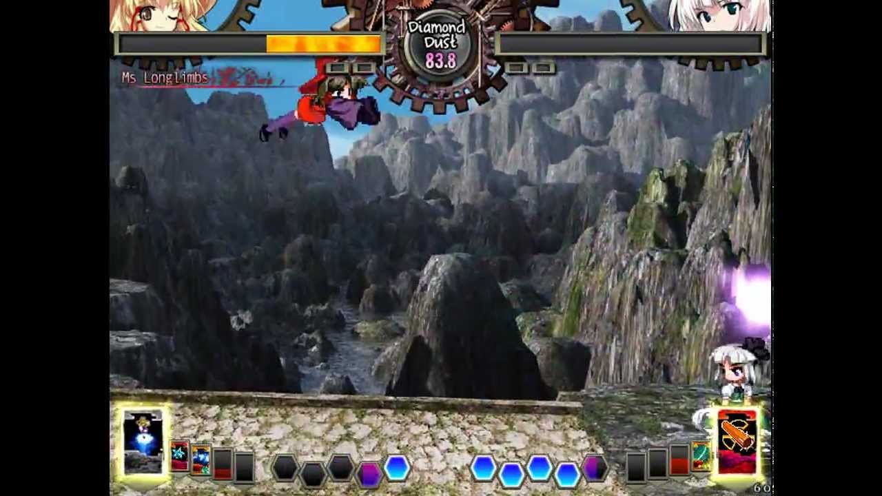 Touhou Hisoutensoku - Suwako (Fasgort) vs Youmu (GigaAluminio) - FINISH HIM!