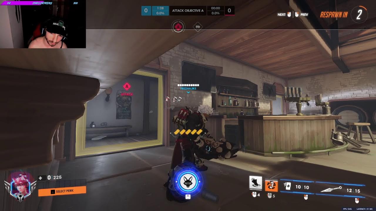 lets play some over watch cool junkrat came play