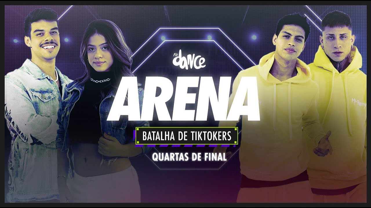 Batalha de Tiktokers #4- Episódio 03 - Quartas de Final | FitDance Arena