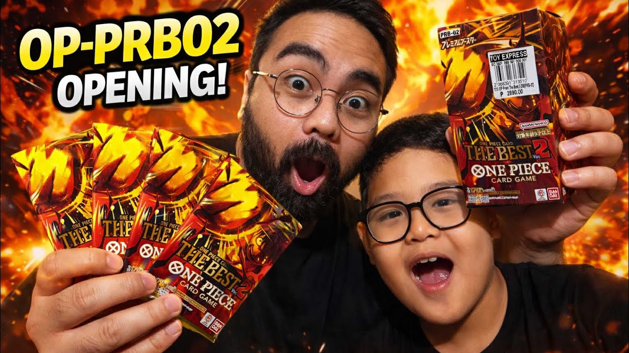 First Time Opening One Piece PRB02 Booster Box