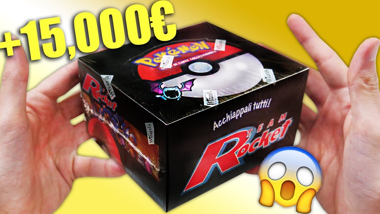 *NE MANCA SOLO UNO!!!* HO TROVATO UN BOX POKEMON ROCKET SEALED DA 15.000€! - Cacciatori di Tesori #5