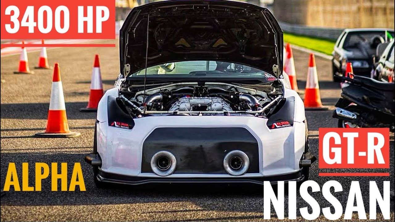 3,400HP 2013 Nissan GT-R Alpha Logic