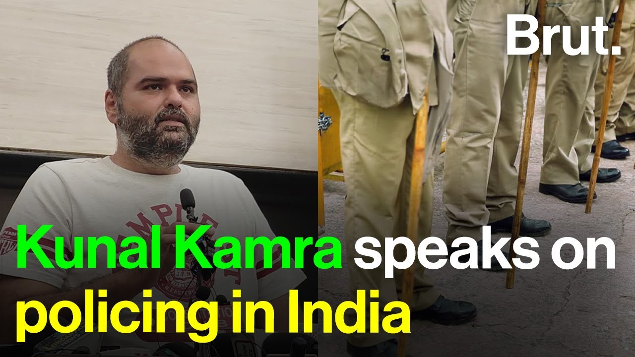 Kunal Kamra speaks on policing in India