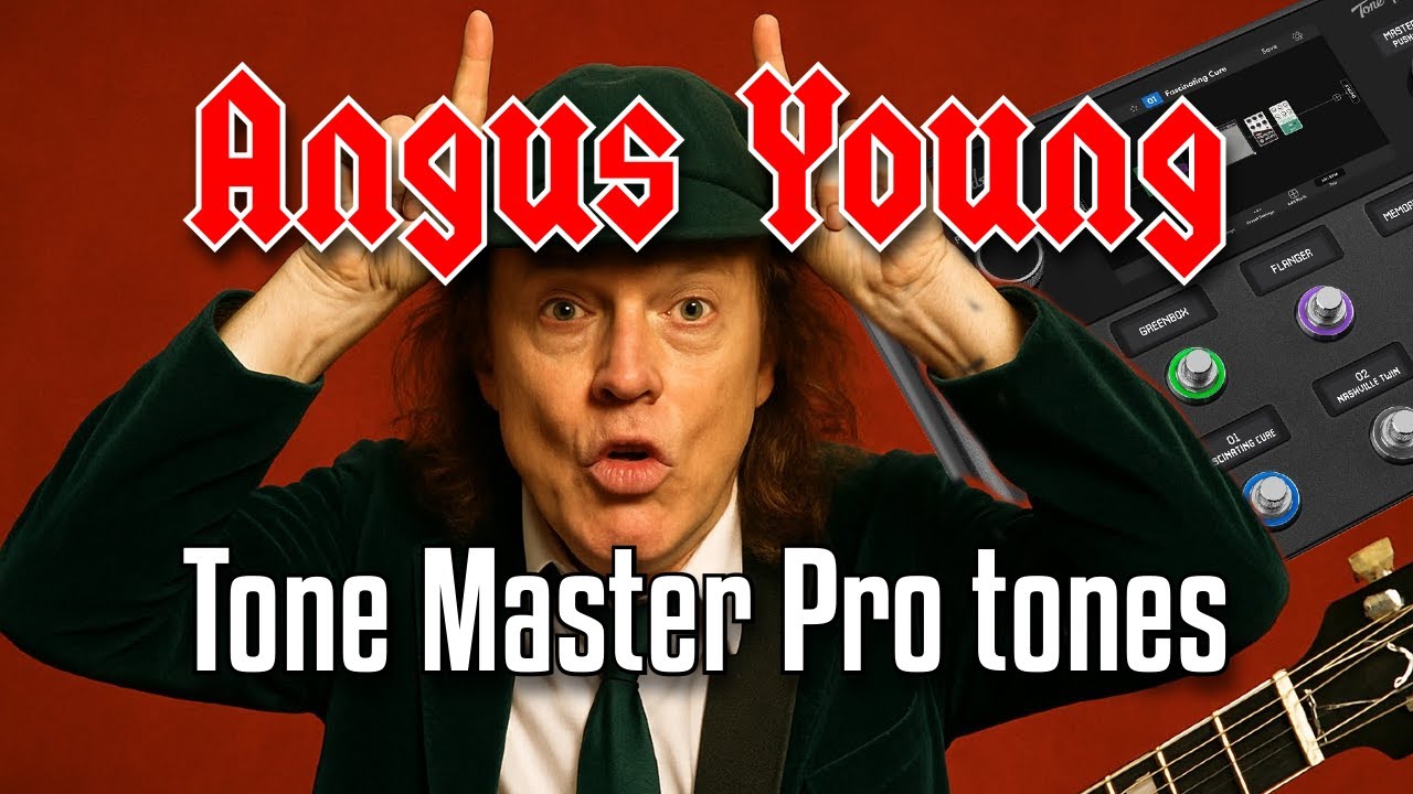 Let me help you create an Angus Young tone with the Fender Tone Master Pro 😈