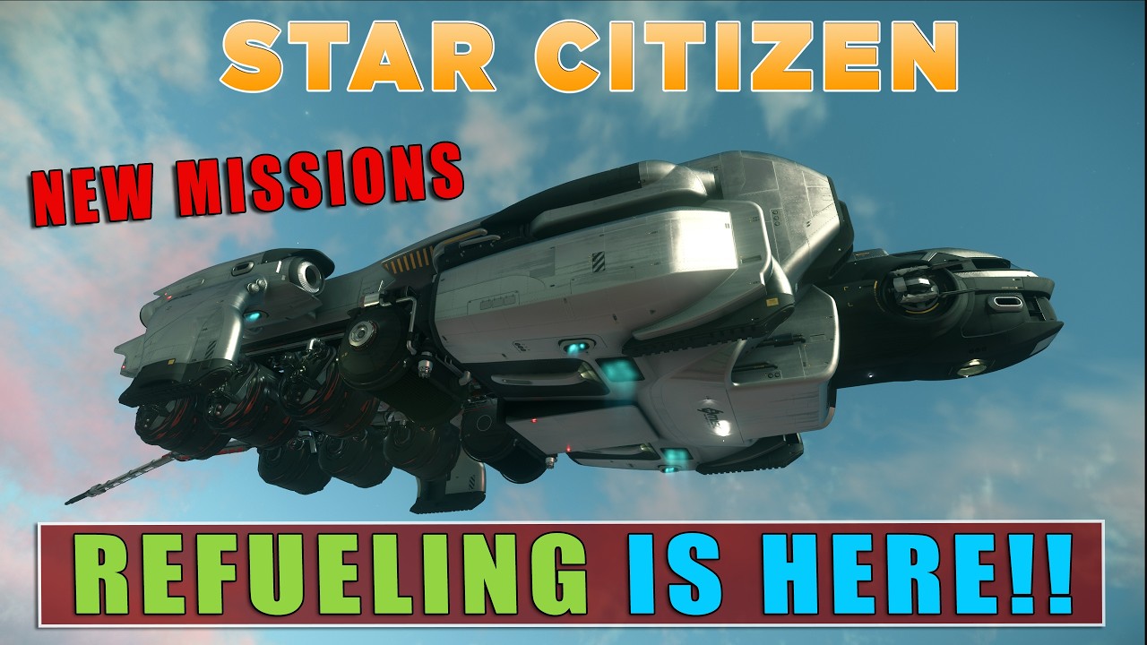 Star Citizen FINALLY Gets Refueling Missions! | 4.8 Refueling GUIDE