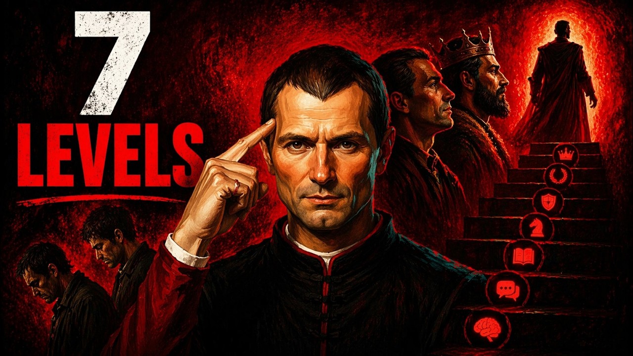 The 7 Levels of Mind that decide who RULES and who OBEYS - Machiavelli's Philosophy