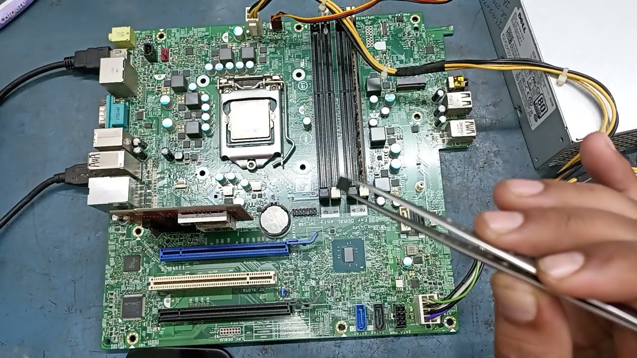 HOW TO REPAIR ANALAIZAIR ERROR CODE CC, CC (NO DISPLAY) DELL OPTIPLEX 7040 MT DESKTOP MOTHERBOARD