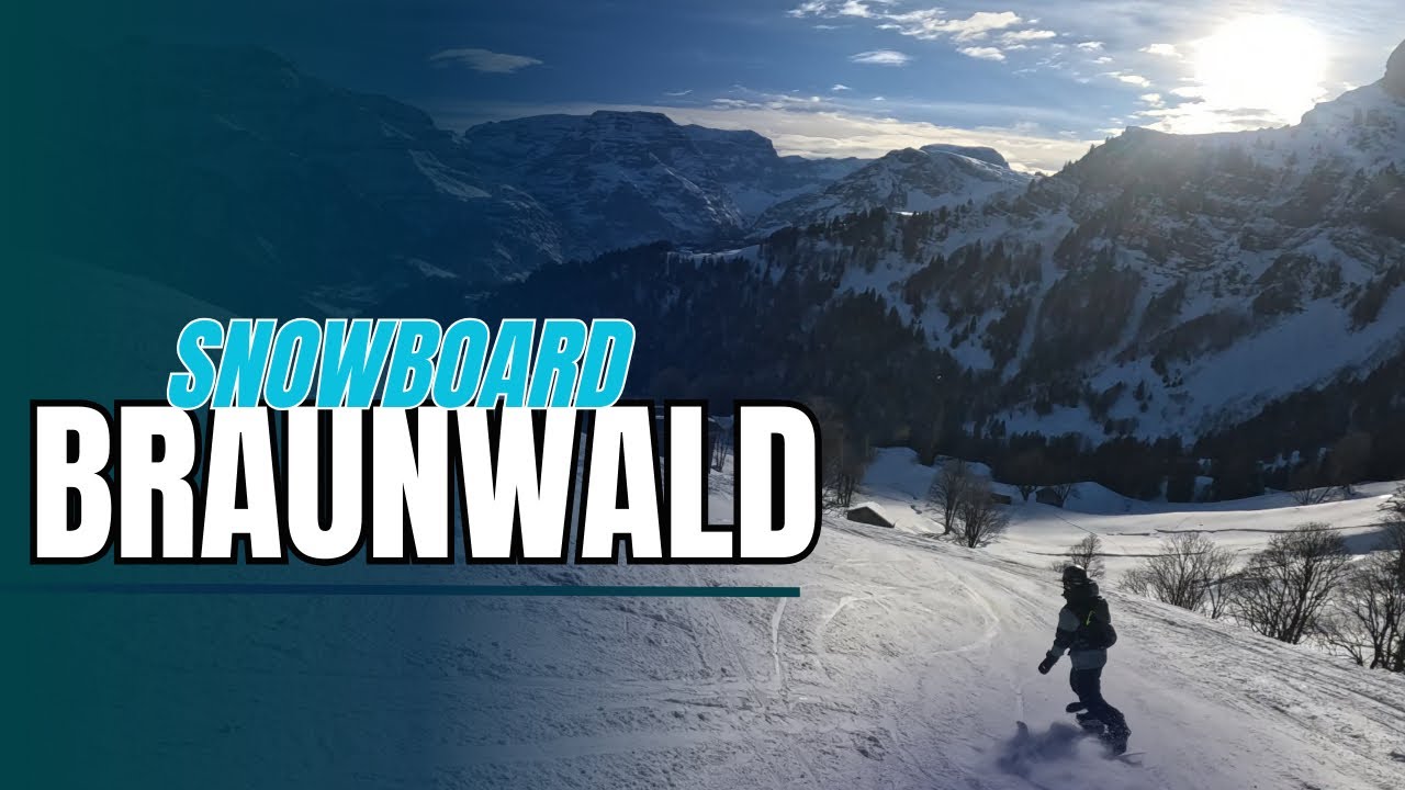 Snowboarding in Braunwald - Swiss Carfree Mountain Village