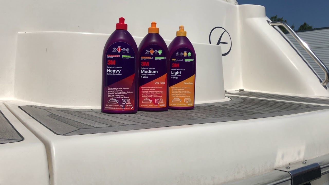 Vi testar 3M Perfect-It Gelcoat-serien