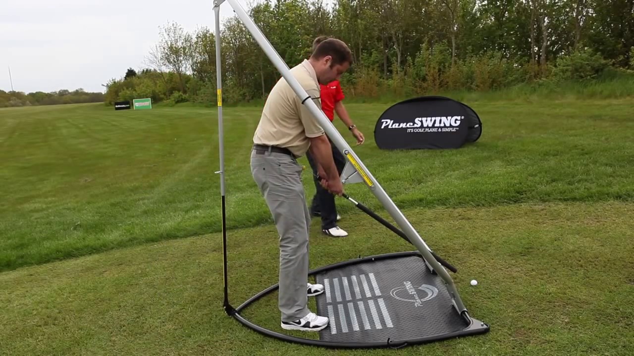 Swing Plane Setting with PlaneSWING Golf Training System