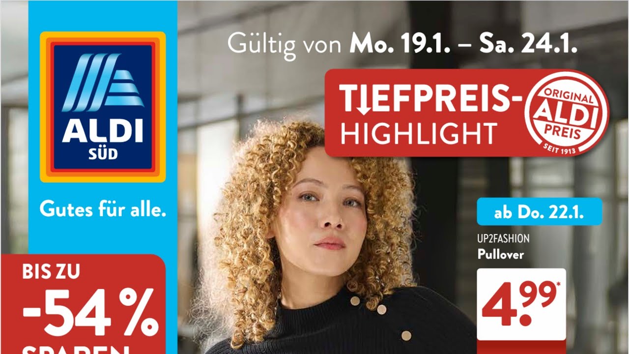 ALDI SÜD Werbung Prospekt  Gültig von 19 01 2026