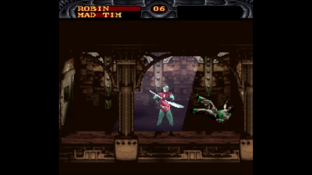 Batman Forever SNES Robin - level 1