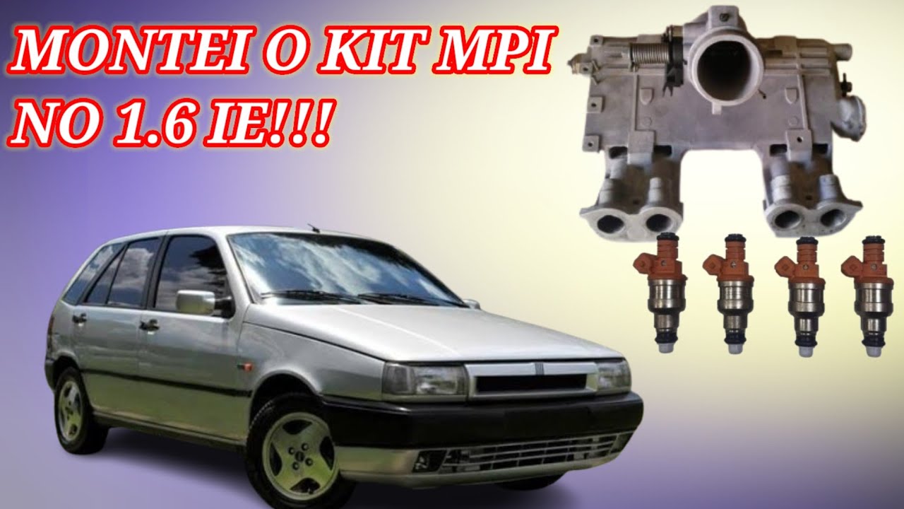 Upgrade - Kit da injeção mpi, no fiat tipo 1.6 ie.