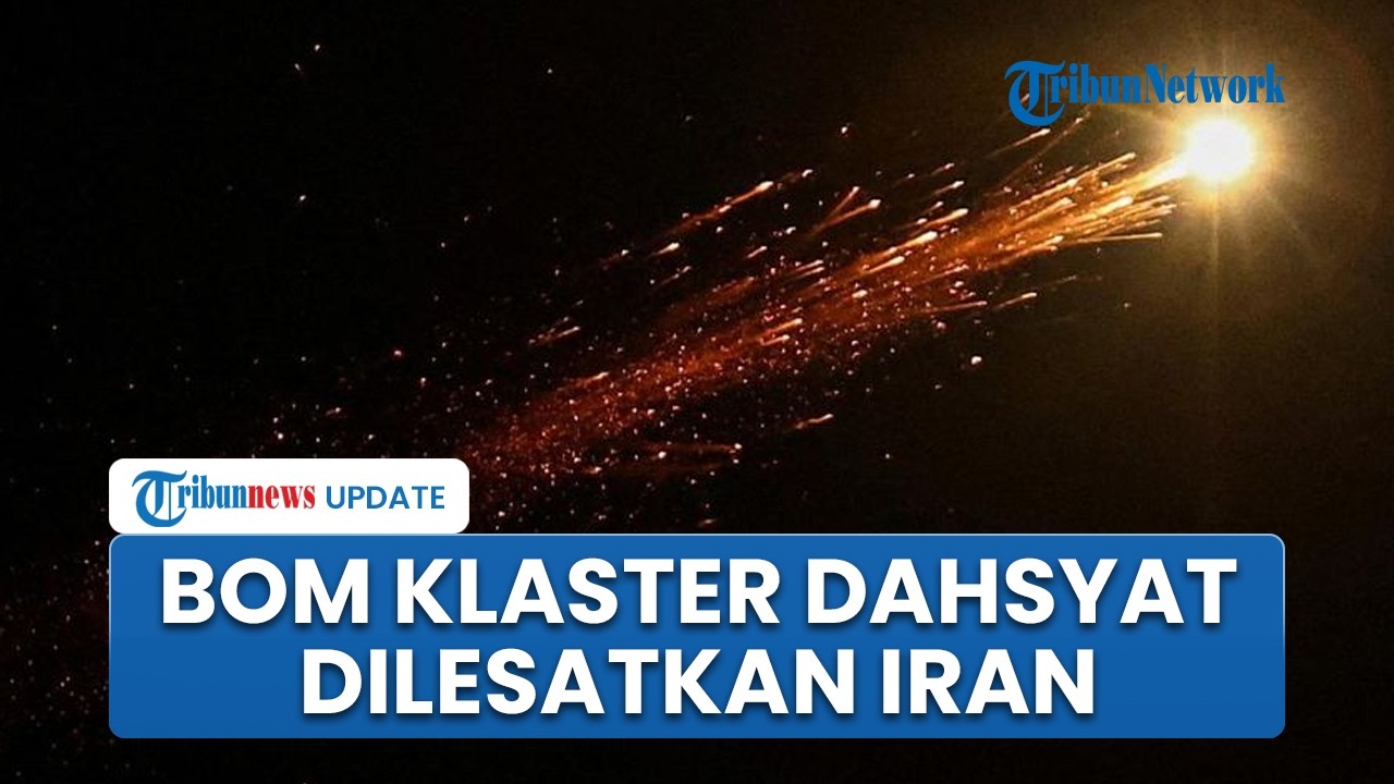 Iran Lesatkan Bom Klaster Dahsyat: Kepung Pangkaan IDF, Bandara Terbesar Dirudal Hanguskan 3 Jet