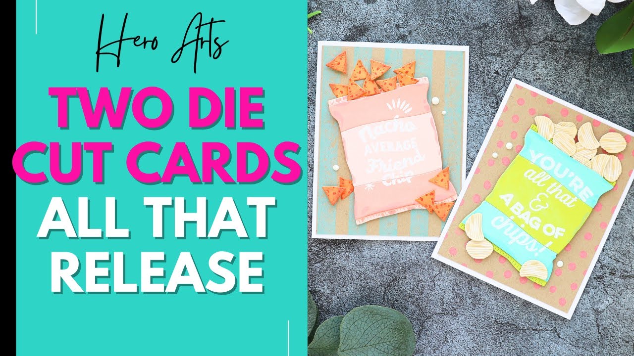 New Hero Arts Release Inspiration | Two Die Cut Cards