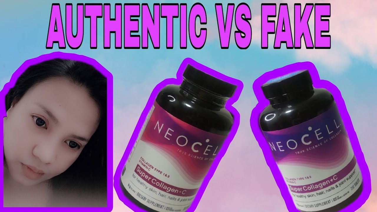 Vlog#10 Neocell Super Collagen| Authentic vs. Fake - New packaging #neocellnewpackangingfake