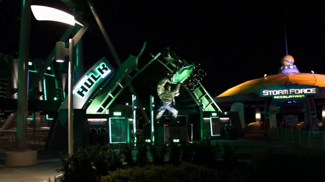 Incredible Hulk Coaster Testing New Launch Effects and On-Board Audio