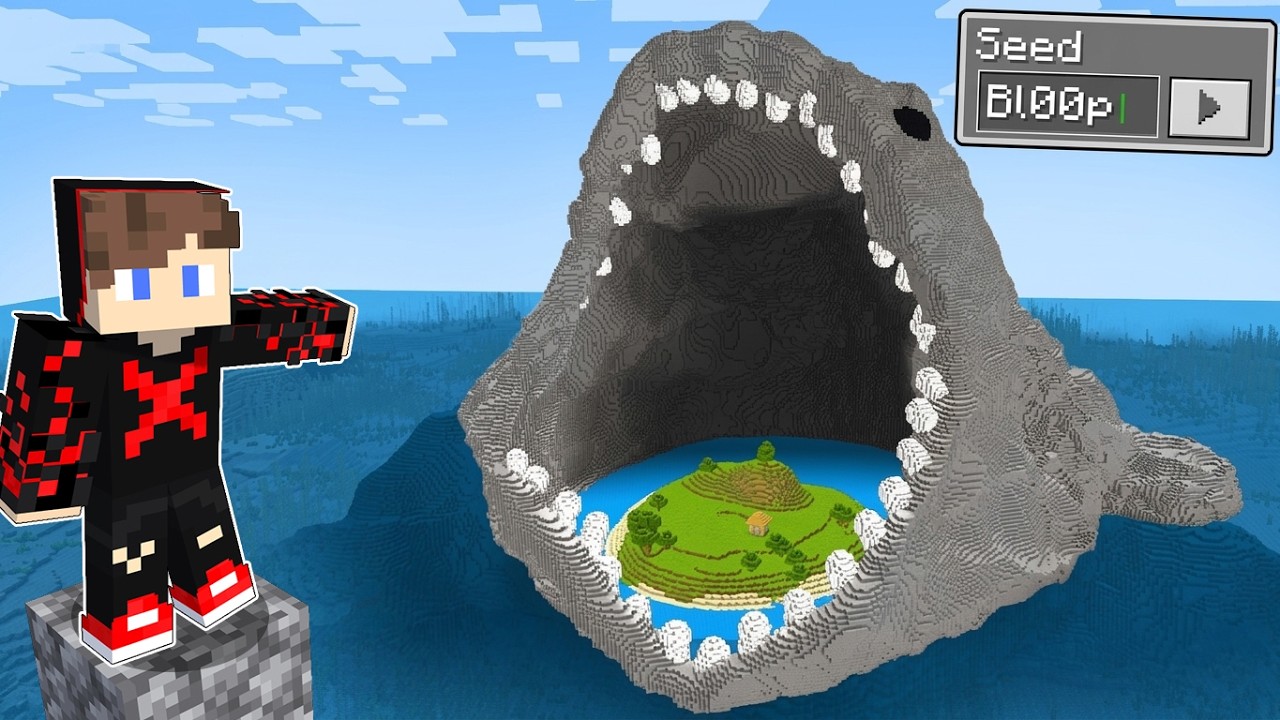 We Found a GIANT  BLOOP in Minecraft