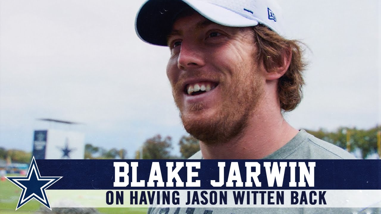 Blake Jarwin: To Have Him Back In The Room Is Incredible For Me | Dallas Cowboys 2019