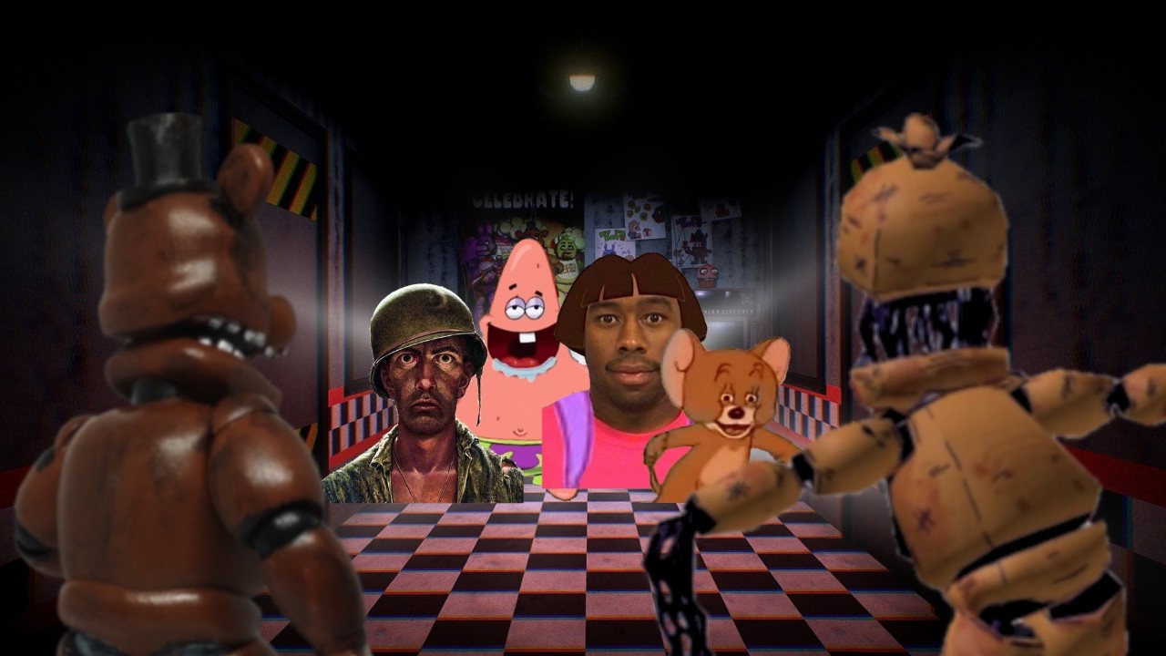 4 idiots play fnaf multiplayer