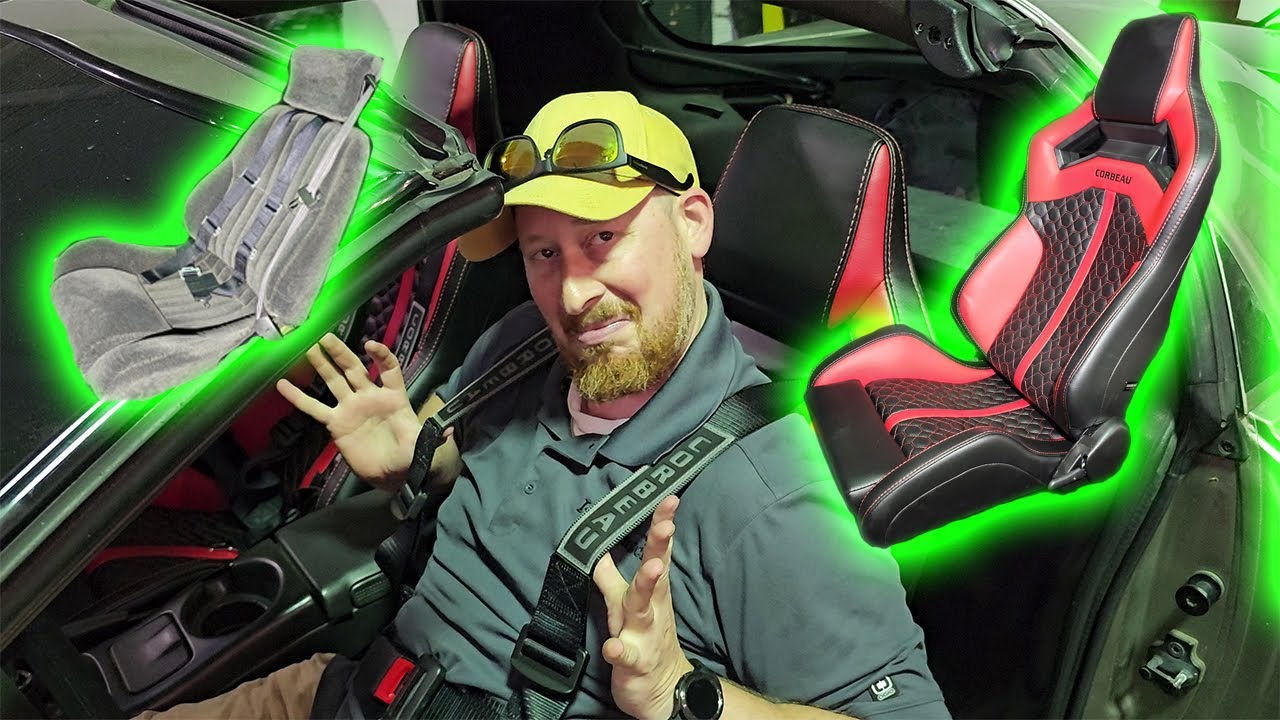 Installing Corbeau seats in our 1999 Pontiac Trans Am Drift Car!
