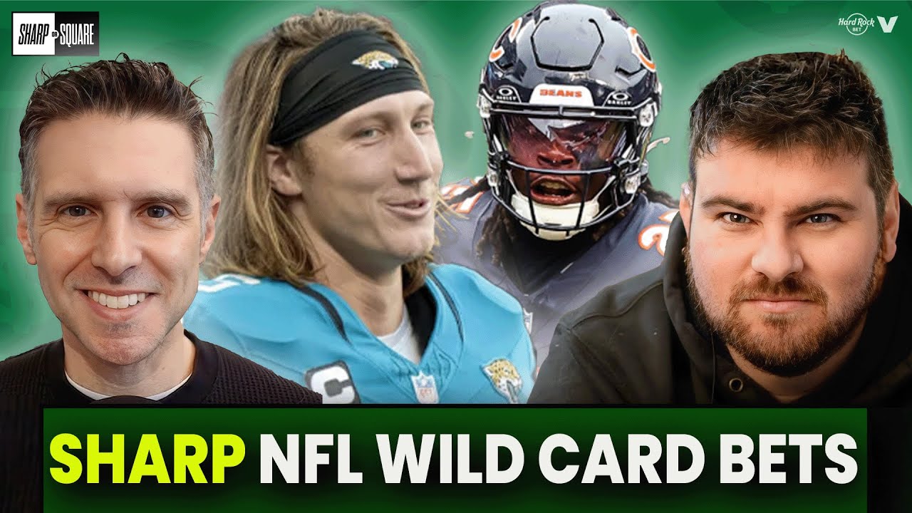 Sharp NFL Wild Card Weekend Bets: Rams-Panthers, Packers-Bears, Bills-Jaguars, Niners-Eagles