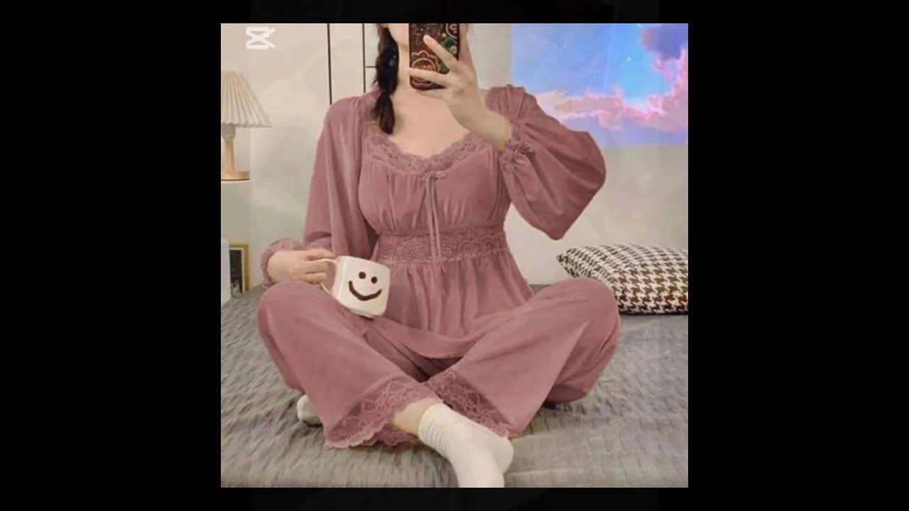 موديلات بجامة كيوت 🥺🥶 شتوية للبنات و خاصة عرايس لي جهزو 💃🥰🥺 موديلات 2025 💗🥰