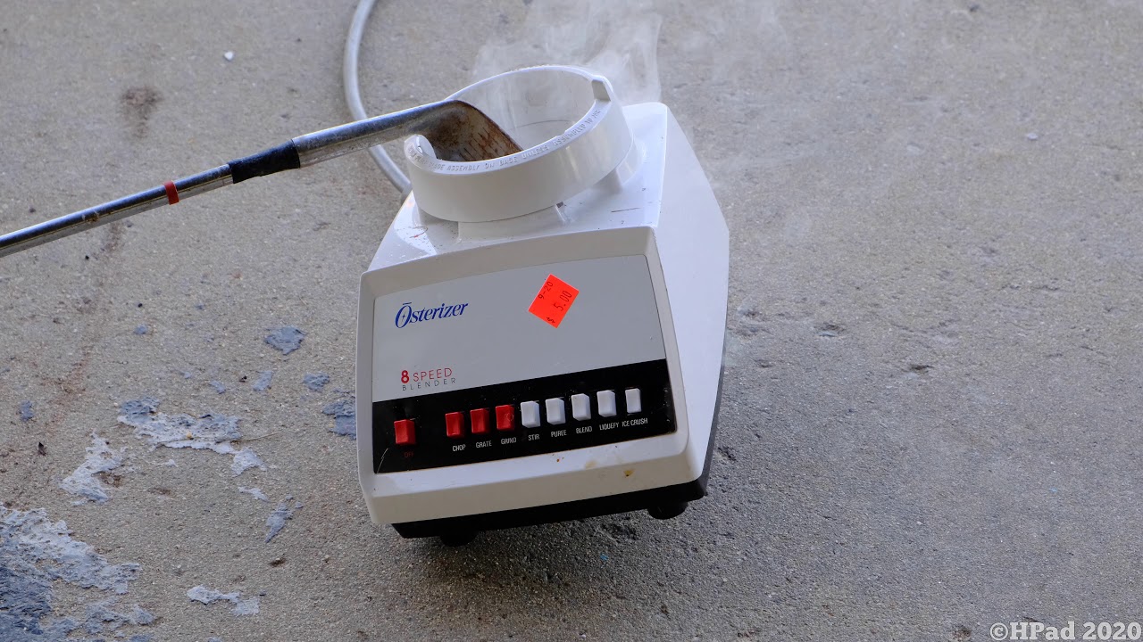 Osterizer 8 Speed Blender Destruction