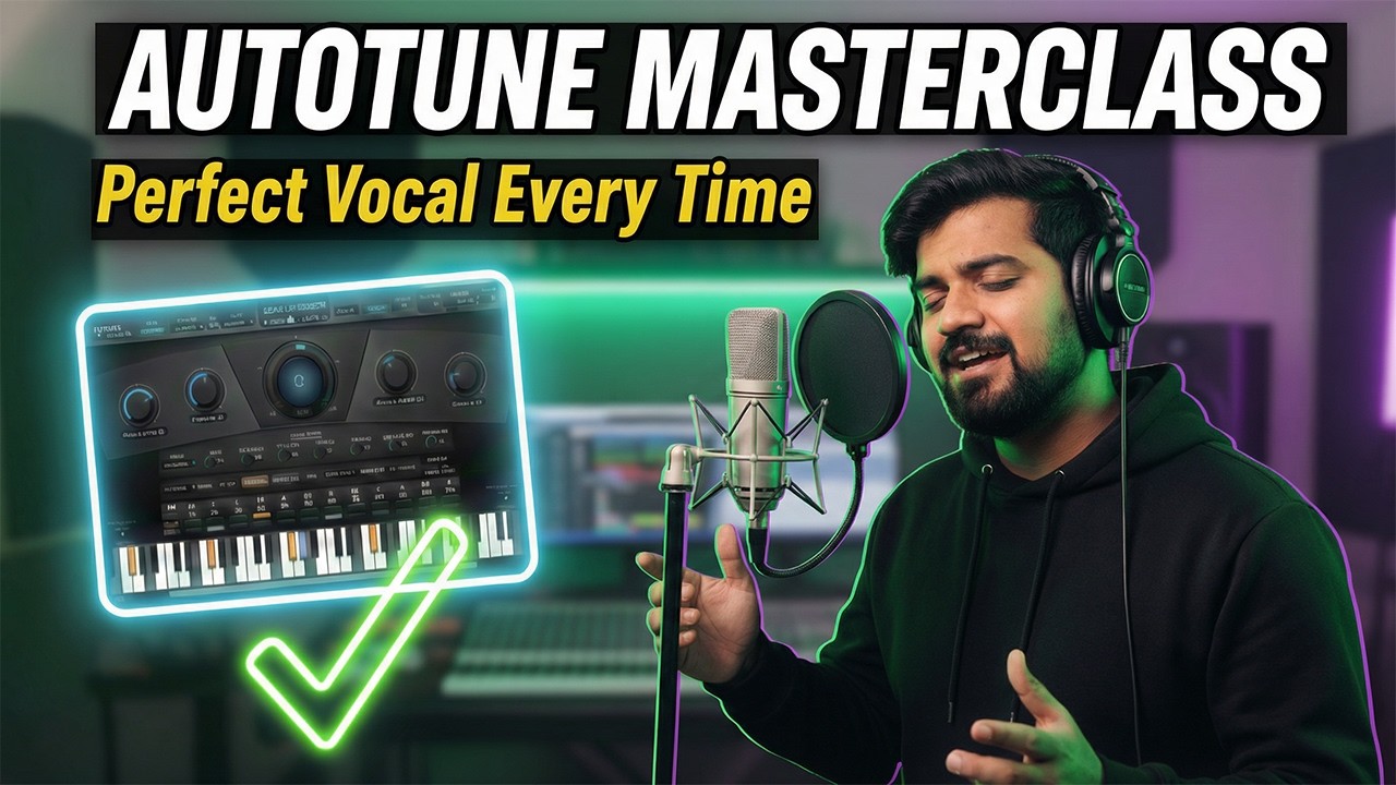 AUTOTUNE MASTERCLASS l Perfect Vocal Every Time l Auto Tune Best Vocal Setting l Music Bana Lo