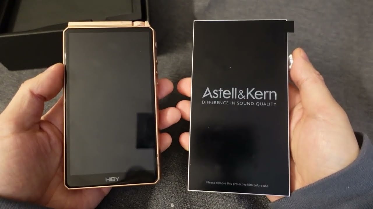Astell & Kern SE300 DAP unboxing + comparison w/ Hiby RS6