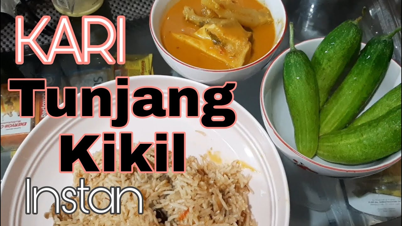 Resep Kari Tunjang Kikil Instan Sedap Gurih | Cara Mudah Buat Kari _ Curry Receipe
